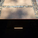 LUMENGY Paver Light Slim 0.5x8 Inch (0.55 x 7.87 inches) 2700K Warm White Glare-Free Steel Brick Lighting for Pavers, Walls, Driveway & Pathway Borders, Waterproof, Drive-Over Rated - 12V AC/DC by CozyNest Decor