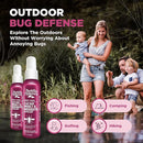 Shine Like Sable Deet-Free Insect & Mosquito Repellent 2 Pack 8oz – Kid & Pet-Safe, Pleasant Insect Repellent w/Lemongrass Oil - Insect Repellent Against Mosquitoes, Gnats, Black Flies, & No-See-ums by TinyTreasures Baby Boutique