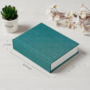 Photo Album 5x7 with Writing Space Linen Cover 5x7 Photo Album Book Holds 30 Photos Ideal for Wedding Theme-Album and Baby Photo Albums (Dark Green,30 Pockets) by TinyTreasures Baby Boutique