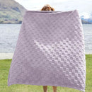 Bedsure GentleSoft Lavender Fog Throw Blanket for Couch - Super Soft Cozy Blankets Gifts for Women Men Girls, Cute Small Fleece Throws for Bedroom Home Decor, 50x70 Inches by CozyNest Decor