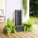 Teamson Home Demeter 29 inch Outdoor Water Fountain with LED Lights by GreenHaven Gardens