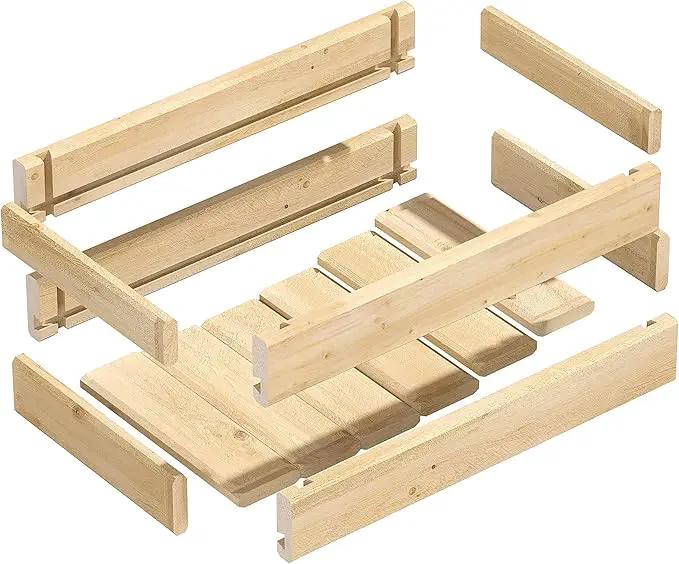 Greenes Fence Cedar Wood Planter Box with Wall Mount Brackets, 21" x 11" x 7" - Made in USA with North American Cedar, photo 7 of 8