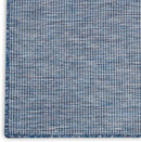 Nourison Positano Indoor-Outdoor Navy Blue 8' x 10' Area Rug, Easy Cleaning, Non Shedding, Bed Room, Living Room, Dining Room, Backyard, Deck, Patio (8x10) by CozyNest Decor