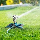 Lawn Sprinkler with Metal Head - 360 Degree Pulsating Garden Water Sprinkler for Lawn - Waters up to 85 feet in Diameter, Adjustable Spraying Area and Distance by GreenHaven Gardens