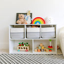 NaturalCozy Storage Cubes 9”x9”x7”Cotton Rope Woven Baskets for Organizing 3-Pack | 9 Inch Cube Storage Bin | Small Basket for Shelf Nursery, Pantry, Decorative Plant, Bathroom Closet, Toy Gift by TinyTreasures Baby Boutique