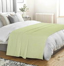 BELIZZI HOME 100% Cotton Bed Blanket, Breathable Bed Blanket Twin Size, Cotton Thermal Blankets Twin, Perfect for Layering Any Bed for All Season, Sage Green by CozyNest Decor