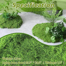 Potanro Faux Green Moss 5.3oz Artificial Fake Plant Moss for Potted Plants Indoor, Crafts, Planters, Bonsai Artifcial, DlY Floral Decorative Moss, Fairy Garden Wedding Table Centerpieces Decor by CozyNest Decor