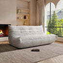Bean Bag Chair, Oversized Bean Bag Chair for Living Room, Fireside Chair for Adults with Memory Foam Filled, Big Accent Lounge Floor Sofa for Reading, Relax, No Assembly Required. (Grey 3-Seater) by CozyNest Decor