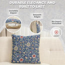 Charlotte Home Furnishings Throw Pillow Covers 16x16 in, Royal Blue Decorative Couch Pillow Covers, Boho Decor European Tapestry Cushion Cases, Living Room Cozy Home Decor, Jacquard Woven Soft Cotton by CozyNest Decor
