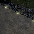 LUMENGY Paver Light Slim 0.5x6 Inch Glare-Free Steel Brick Lighting for Pavers, Walls, Driveway & Pathway Borders 2700K Warm White, Waterproof, Drive-Over Rated - 12V AC/DC by CozyNest Decor