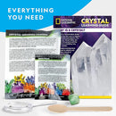 National Geographic Jumbo Crystal Growing Kit - Grow A Giant Glow in The Dark Crystal in a Few Days with This Science Kit, Crystals for Kids (Amazon Exclusive) by TinyTreasures Baby Boutique