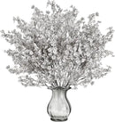Sggvecsy 15 Pcs Babys Breath Artificial Flowers Gypsophila Bouquets Bulk Real Touch Fake Silk Flowers for Home DIY Floral Arrangement Table Centerpiece Fall Thanksgiving Autumn Decoration (Grey) by CozyNest Decor