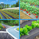 6ft x100ft Black Weed Barrier Landscape Premium Fabric-Heavy Duty Woven Ground Cloth with Superior Permeability Weed Control Convenient Design by GreenHaven Gardens