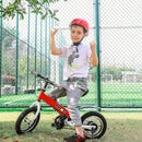Balance Bike 2 in 1,The Dual Use of a Kids Balance Bike and Kids Bike,12 14 Inches for 2-6 Years Old,with Shock Absorbers, Fenders, Pedals, Auxiliary Wheels by TinyTreasures Baby Boutique