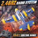 BEZGAR HQ089 RC Plane, Drones for Kids, 6-axis Gyro Remote Control Airplane, RC Helicopter, Easy Control for Beginners Toys with Colorful LED Navigation Lights by TinyTreasures Baby Boutique