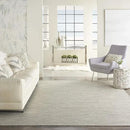 Nourison Positano Indoor/Outdoor Light Grey 10' x 14' Area Rug, Easy Cleaning, Non Shedding, Bed Room, Living Room, Dining Room, Backyard, Deck, Patio (10x14) by CozyNest Decor