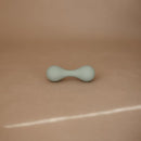 mushie Silicone Baby Shaker Rattle Toy | Ages 3+ Months (Cambridge Blue) by TinyTreasures Baby Boutique