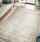 Keen Home Design 8x10 Rug - Machine Washable Area Rug with Non-Slip Backing, Ideal for Living Room, Dining Room, Bedroom - Vintage, Easy Clean, Durable, Low Pile Rug - (8' x 10') by CozyNest Decor