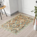 Keen Home Design 2x3 Rug - Machine Washable Entry Rug with Non-Slip Backing, Ideal for Enteryway, Kitchen, Bathroom, Laundry Room - Vintage, Easy Clean, Durable, Low Pile Rug - (2' x 3') by CozyNest Decor