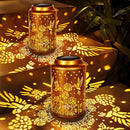 ODEETRONIC 2Pack Hummingbird Solar Lanterns - LED Solar Lantern Lights Outdoor Waterproof, Garden Lantern Lights Birthday Gift for Women, Metal Hummingbird Hanging Lanterns for Garden Yard Patio Decor by GreenHaven Gardens