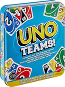 Mattel Games UNO Teams Card Game for Kids, Adults & Family Night, Parties & Travel with Special Rules by TinyTreasures Baby Boutique