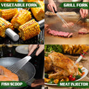134 Pcs Griddle Accessories Kit for Blackstone - Perfect Flat Top Grill Accessories for Outdoor, Professional Round Melting Dome with Cast Iron Smash Burger Press for Barbecue. by GreenHaven Gardens