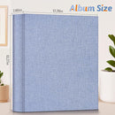 Popotop Photo Album 4x6 600 Pockets for Wedding Gifts,Linen Hardcover Picture Albums for Family Anniversary Baby Vacation Pictures by TinyTreasures Baby Boutique
