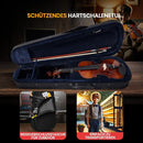 Pyle 1/4 Size Beginner Violin Starter Kit, Violin Starter Package with Travel Case & Bow, Extra Strings, Digital Tuner, Shoulder Rest & Cleaning Cloth for Students, Kids, Adults by TinyTreasures Baby Boutique