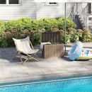 50 Gallon Lockable Resin Deck Box, Waterproof & UV-Resistant Outdoor Storage Box for Outdoor Cushion Storage, Garden Tools & Pool Accessories Storage, Gray by CozyNest Decor
