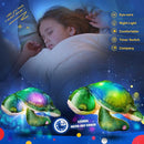 Glow Guards 14'' Light up Sea Turtle Stuffed Animal Ocean Life Soft Plush Toy Pillow with Lullabies LED Night Lights Children's Day Birthday Gifts for Toddler Kids by TinyTreasures Baby Boutique
