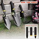 Heavy Duty Stainless Steel Garden Tool Set - Thoughtfully Crafted for Outdoor Patio Use, Perfect for Both Men and Women. Includes Gardening Trowel, Transplanting Shovel, and Hand Cultivators