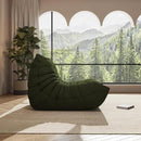 Bean Bag Chair, Oversized Bean Bag Chair for living Room, Fireside Chair for adults with Memory Foam Filled, Big Accent Sofa Lounge Floor Sofa for Gaming, Reading, Relax, No Assembly Required. (Green) by CozyNest Decor