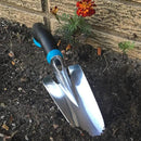 Radius Garden 100 Aluminium Hand Trowel - Rust-Proof – Latex-Free– Comfortable Grip- Lightweight- for Planting, Weeding and Digging, Original Green by GreenHaven Gardens
