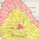 Vintage Map of Sri Lanka 1862