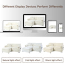 Modern Comfy Deep Seat Modular Sectional Sofa Cloud Couch With Ottoman by HouseOfZazla