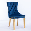Nikki - Modern, High-End Tufted Dining Chair (Set of 2) by HouseOfZazla
