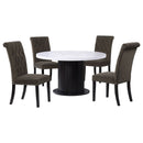 Sherry - 5 Piece Round Dining Table Set by HouseOfZazla