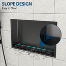 Stainless Steel Shower Niche With Seamless Design For Bathroom Storage