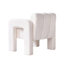 31.10" Boucle Upholstered Accent Chair by Unique Piece Furniture