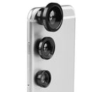 Phone Camera Lens Kit Magnetic 180¡Fisheye Lens 0.67xWide Angle 10X Macro Lens for iPhone  X /8/7/6s Samsung Galaxy S10/S9