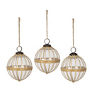 D3.2" X-Mas Hanging Ornament Set of 3