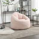 Bedding Bean Bag Sofa Chair High Pressure Foam With Footrest by Unique Piece Furniture