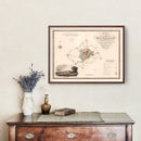 Vintage Map of Rutland England, 1831