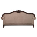 Chateau De Ville - Sofa With 5 Pillows (Same Lv01588) - Fabric & Espresso