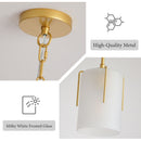Adjustable Cylindrical Pendant Light