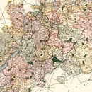 Vintage Map of Gloucester England, 1831