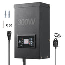 300W Low Voltage Landscape Transformer with Timer and Photocell Sensor by HouseOfZazla