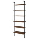 Christy - Owens - 6 Shelf Wall Bookshelf - Walnut