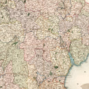 Vintage Map of Devon England, 1829