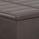 Ellis - Upholstered Coffee Table Storage Ottoman